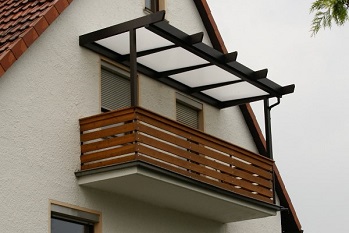 Alu Bedachung Balkon